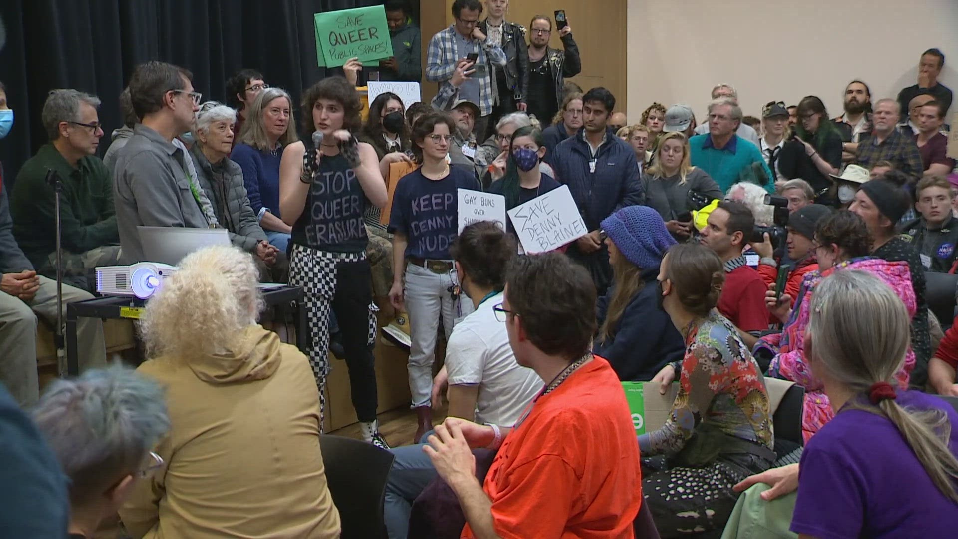 Hundreds of people showed up at a meeting Wednesday night in opposition. Thousands more have signed an online petition.